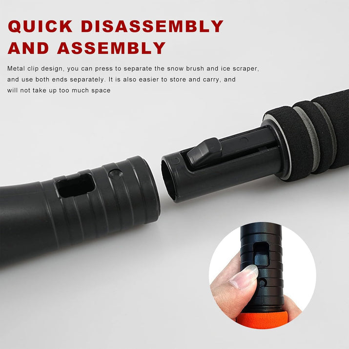 2-in-1 Snow Ice Scraper SnowyTools